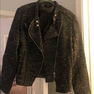 HM tweed Moto Jacket